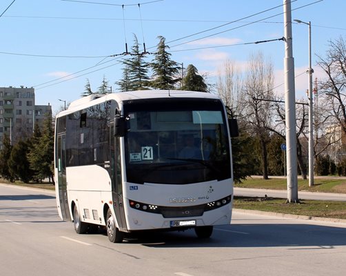 Пловдивски автобус. Снимка: Архив