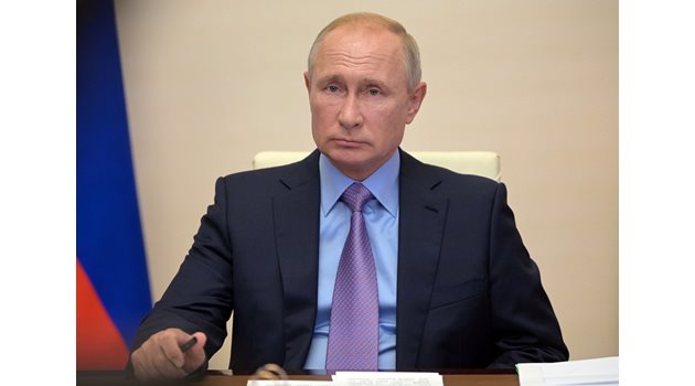 Президентът на Руската федерация Владимир Путин СНИМКА: Ройтерс