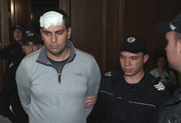 Викторио Александров в съда СНИМКА: Йордан Симеонов