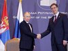 Сръбският президент Александър Вучич 
от днес е на двудневно посещение в Москва