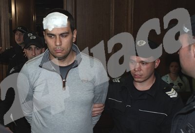 Викторио Александров в съда СНИМКА: Йордан Симеонов