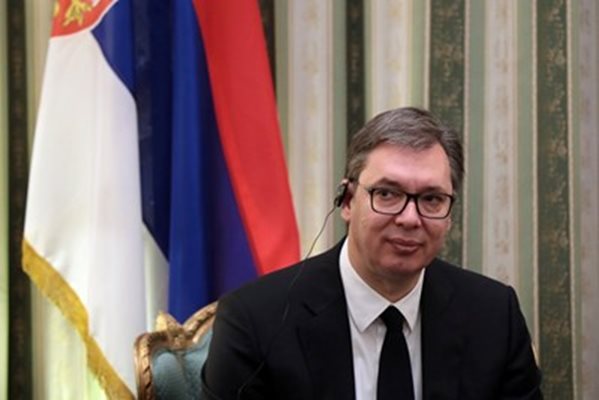 Президентът на Сърбия Александър Вучич е уверен, че Макрон няма да забрави Сърбия. СНИМКА: РОЙТЕРС