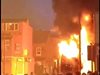 Бунтовници щурмуват предградие във Великобритания, запалиха патрулка (Видео)