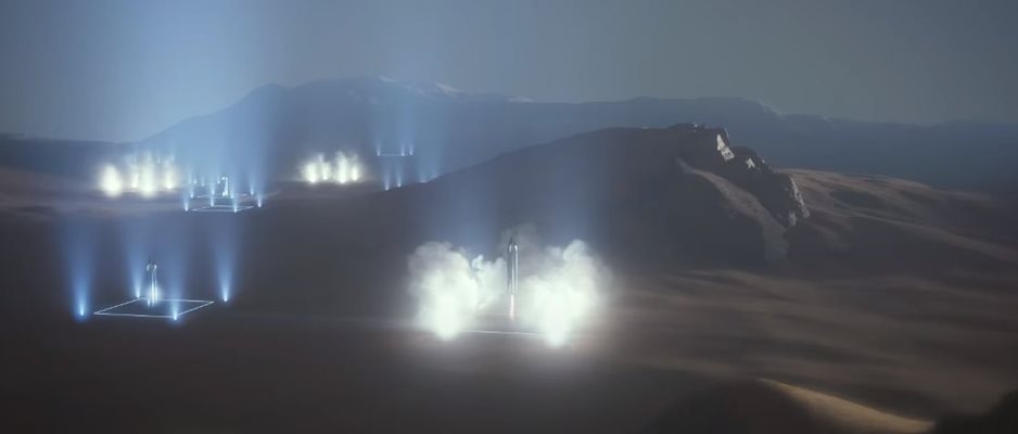 Как ще изглежда кацането на Марс - копютърна симулация