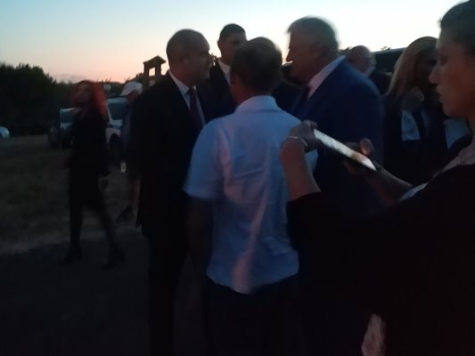 Президентът Румен Радев пристигна на Петрова нива  за 118-та годишнина от Илинденско-Преображенското въстание.Снимки:24 часа