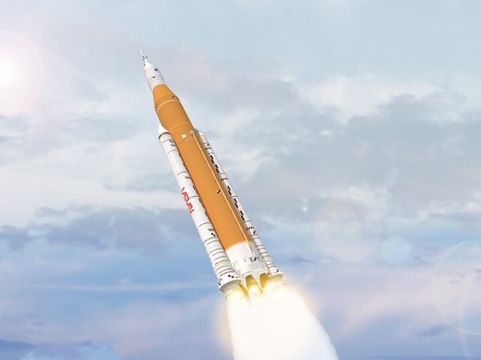 Ракетата SLS на НАСА