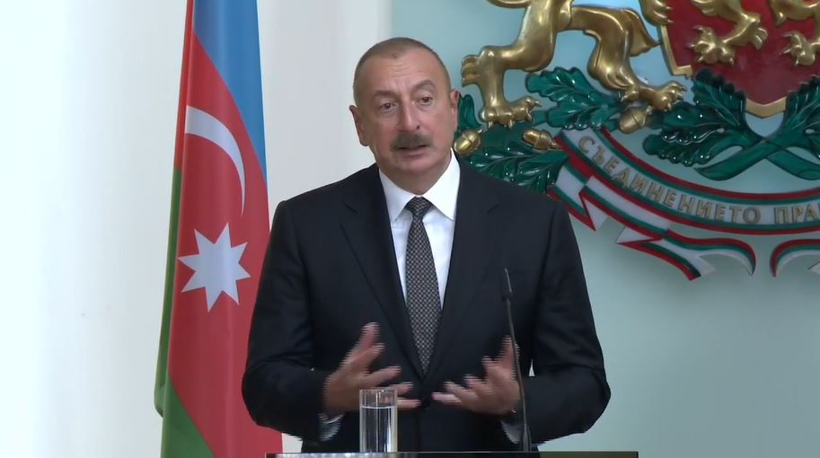 Алиев обеща на Радев допълнителни доставки на газ за България от Азербайджан (Видео)