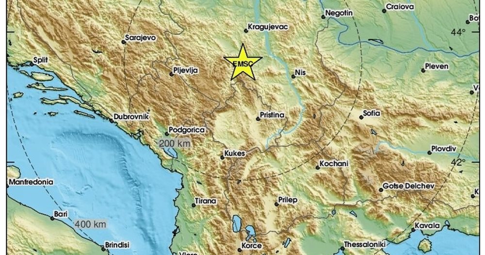 Central Serbia experiences 4.0 Richter scale earthquake: Details and eyewitness accounts