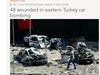 Броят на ранените в турския град Ван достигна 48 души