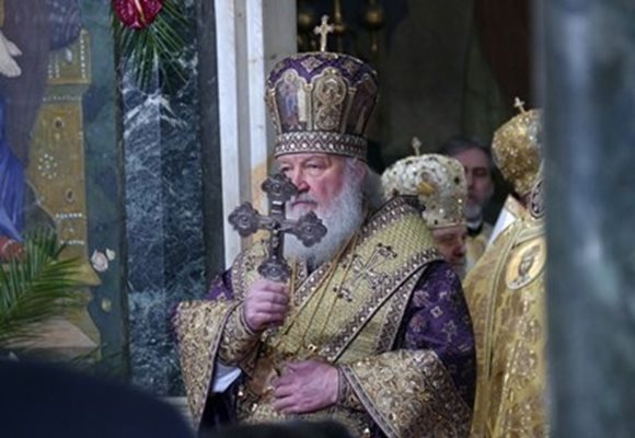 Руският патриарх Кирил СНИМКА: Архив