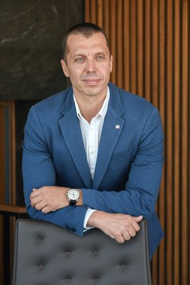 Радослав Котларов, изпълнителен директор на ГБС Инвест и управляващ  GHome, бранд за жилищно строителство на Главболгарстрой.