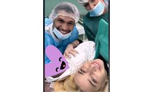 Сами Хосни и Мила разкриха името на новороденото си момиченце