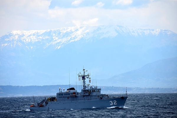 Българският минен ловец “Цибър” е приключил с участието си в учение на НАТО край бреговете на Гърция и се връща във Варна.

СНИМКА: МИНИСТЕРСТВО НА ОТБРАНАТА