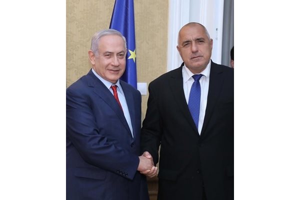 Министър-председателят Бойко Борисов проведе телефонен разговор с премиера на Израел Бенямин Нетаняху.