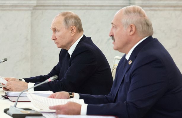 Владимир Путин и Александър Лукашенко
СНИМКА: РОЙТЕРС
