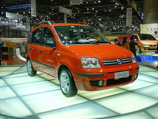 Fiat Panda в началото се е казвал Gingo.