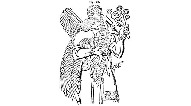 Вавилонско изображение на Нимрод от преди 4000 г.