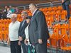 Премиерът Стефан Янев гледа в Пловдив мач на нашите волейболистки