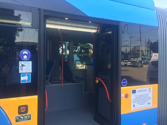 Последният от 30-те нови тролейбуса от днес ще обслужва линиите на столичния градски транспорт.
СНИМКА: СТОЛИЧНА ОБЩИНА