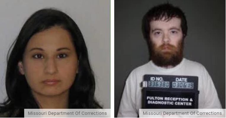 Най-нови снимки на Джипси и Ник Източник: Missouri Department Of Corrections