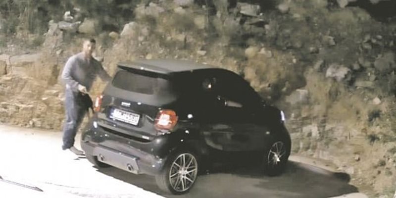 Според полицията в Атина на охранителната камера е записан Серафим Райчев