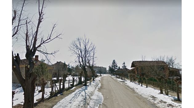 Чужденецът е обран в монтанското село Разград  СНИМКА: Гугъл стрийт вю