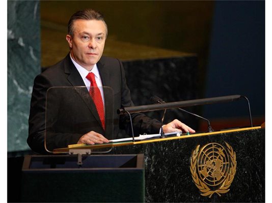 Външният министър на Румъния Кристиан Дяконеску 
СНИМКА: РОЙТЕРС