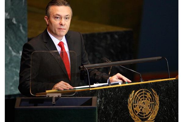 Външният министър на Румъния Кристиан Дяконеску 
СНИМКА: РОЙТЕРС