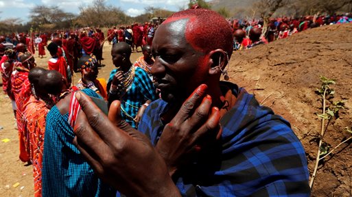 При масаите в Кения