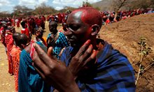 При масаите в Кения