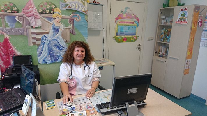 Д-р Величка Терзиева, общопрактикуващ лекар и педиатър в гр. София