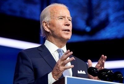 The president-elect of the United States, Joe Biden, PHOTO: Reuters