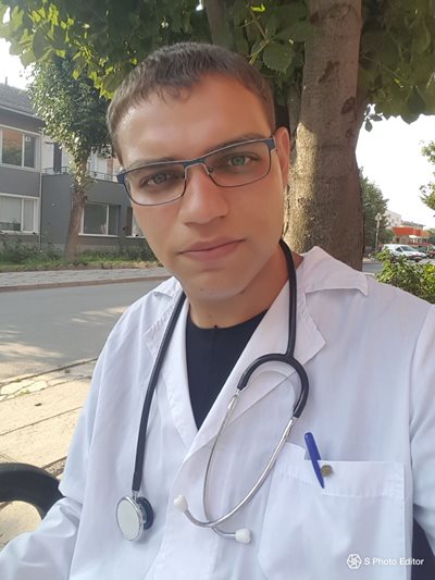 Sasho Emilov wants to be a heart surgeon.  PHOTO: Personal file