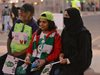 Разрешиха на жените в Саудитска Арабия да гледат футболен мач (Снимки)