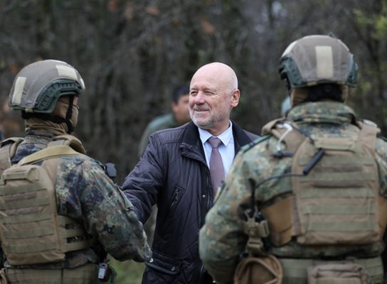 Тодор Тагарев СНИМКА: Пресцентър на министерството на отбраната