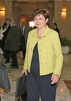 Кристалина Георгиева, която в сряда стана зам.-председател на Европейската комисия и неин финансов министър.