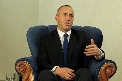 Former Prime Minister of Kosovo and current President of the Alliance for the Future of Kosovo (AAK) Ramush Haradinaj PHOTO: Reuters