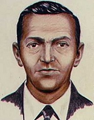  Рисунка на Д. Б. Купър, формирана от ФБР, 1972 година 