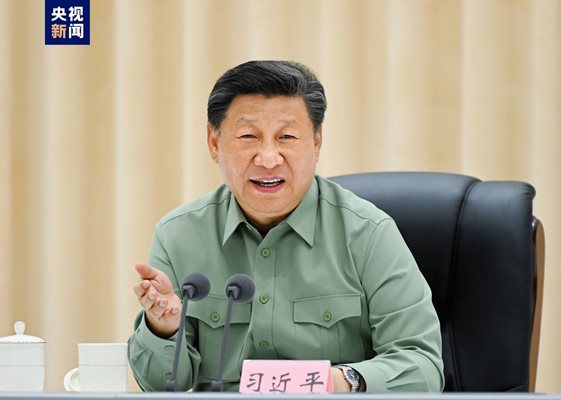 Си Дзинпин, генерален секретар на ЦК на ККП, председател на КНР и на Централната военна комисия на Китай
Снимка: Радио Китай
