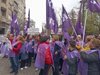 Здравни служители протестират в София за по-високи заплати (Видео, снимки)