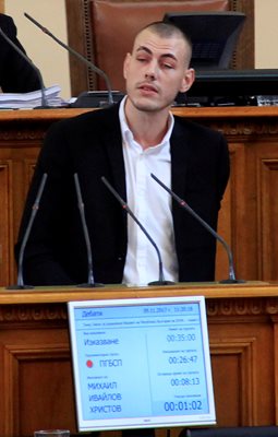 Михаил Христов като депутат