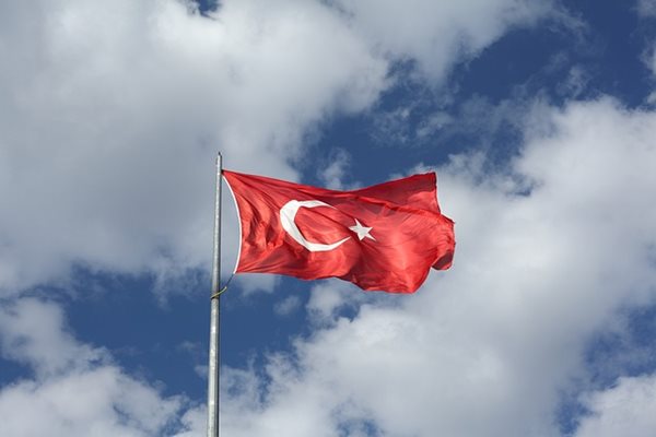 Флагът на Турция pixabay
