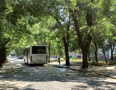 Спирането на движението ще промени маршрута на автобусна линия №37. Снимка: Община Пловдив