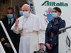 Папа Франциск замина от Рим за Ирак</p><p>на историческо първо посещение