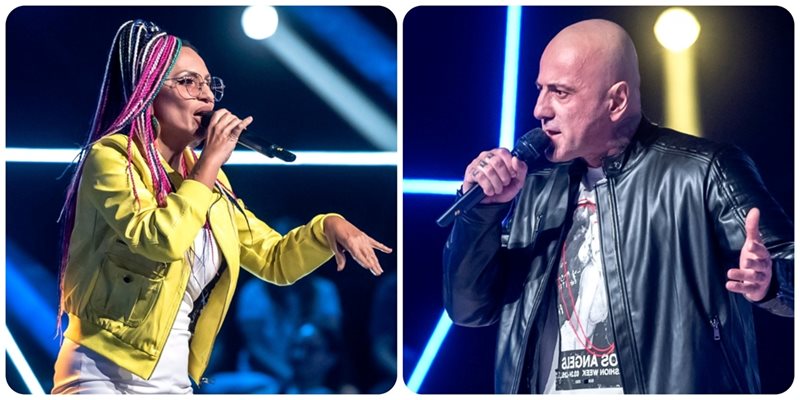 Сеч на звездите в "Гласът на България"! Лейди Би и вокалистът на "Ренегат" АУТ от шоуто (Видео)