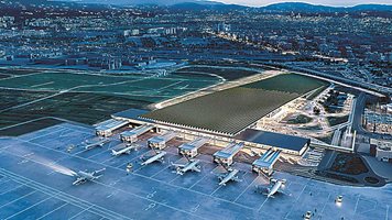 Лозе на покрива си ще има новото летище във Флоренция