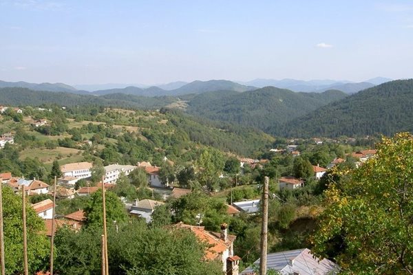 Село Чокманово от птичи поглед