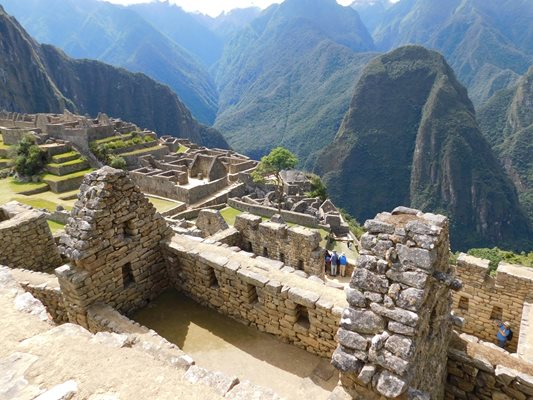 Част от жилищата на инките