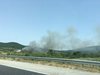 АПИ: Намалена е видимостта около 45 км на АМ "Тракия" заради дим от сметище