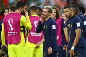 Франция не успя да направи 10 мача без загуба на мондиал
